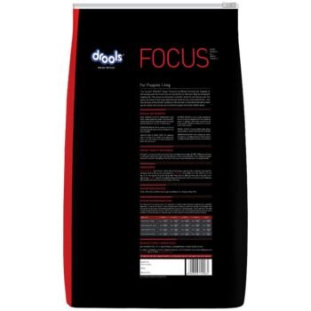 Drools Dry Food for Puppies Focus Super Premium Chicken image 2 - Drools Dry Food for Puppies - Focus Super Premium (Chicken)