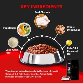Drools Dry Food for Puppies Focus Super Premium Chicken image 3 - Drools Dry Food for Puppies - Focus Super Premium (Chicken)