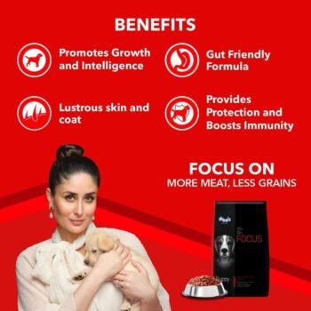 Drools Dry Food for Puppies Focus Super Premium Chicken image 4 - Drools Dry Food for Puppies - Focus Super Premium (Chicken)