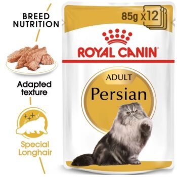 Royal Canin Persian Adult Wet Cat Food 85g x 12 Loaf Pouches image 1 - Royal Canin Persian Adult Wet Cat Food (85g x 12 Loaf Pouches)