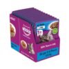 Whiskas Adult 1 year Wet Cat Food Tuna in Jelly 12 Pouches 12 x 85g image 1 - Whiskas Wet Cat Food with Tuna in Jelly - 80g