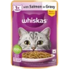 salmon - Whiskas Wet Cat Food with Salmon in Gravy - 80g