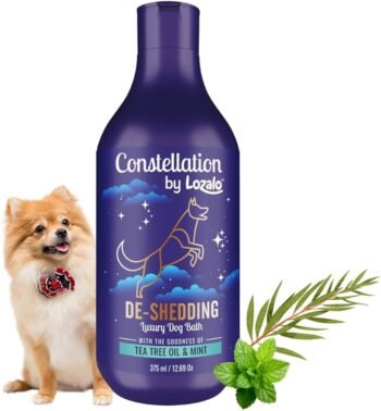 517A4D15CzL. AC UF10001000 QL80 - Lozalo DE-SHEDDIG Luxury Dog Bath with Tea Tree Oil & Mint