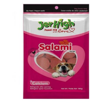 JerHigh Salami Dog Treats 100gm 1 - JerHigh Dog Treats - Salami (70g)