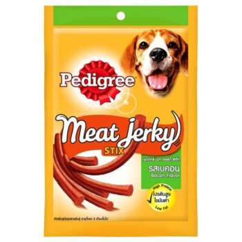 Pedigree Meat Jerky Dog Treats Bacon 60g image 1 - Pedigree Meat Jerky Dog Treats - Bacon - 60g