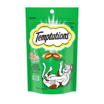 Temptations Cat Treats Seafood Medley Flavor 85g image 1 - Temptations Cat Treats - Seafood Medley Flavor - 85g