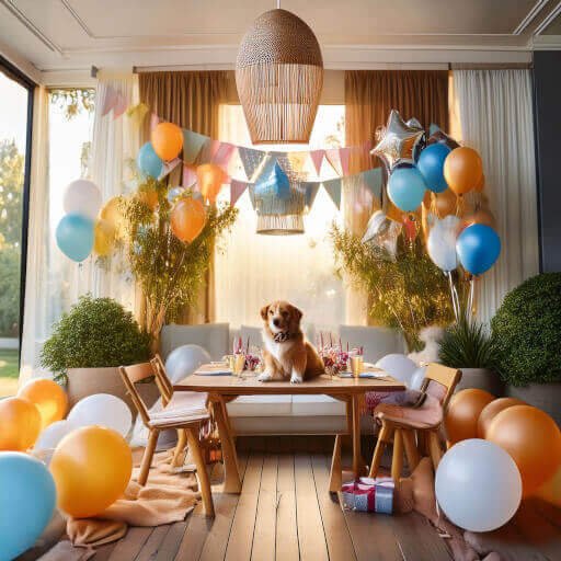 pet party decor