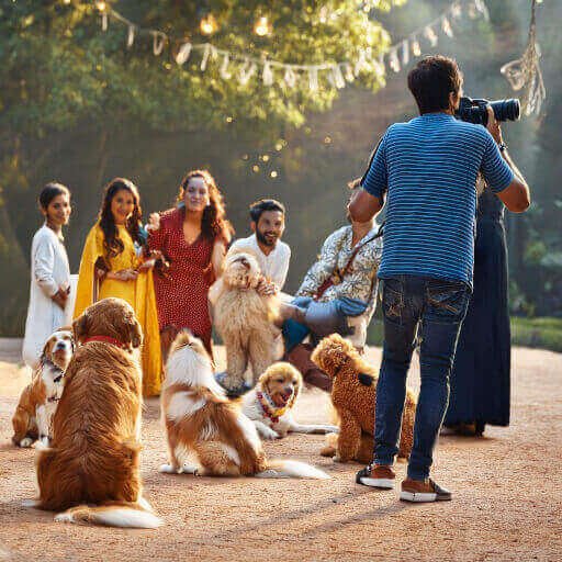 Pet party photography 