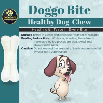 Doggo Post 4 600x600 1 - Doggo Bite Dog Chew Bone 2 Inch Pack of 6 – Healthy Dog Chew