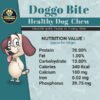 Doggo Post 6 600x600 1 - Doggo Bite Dog Chew Bone 2 Inch Pack of 6 – Healthy Dog Chew