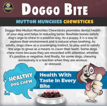 Mutton Munchies 4 600x594 2 - DOGGO BITE Mutton Munchy Sticks 5 Inch Pack of 1 KG – Healthy Dog Chew