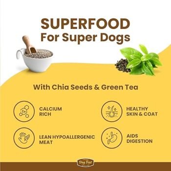 2c - Dog Fest Training Treats Quail & Chia Seeds for Adult Dogs