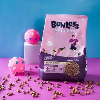 71Y1GpXhiZL. SY450 - Bowlers Nutrimax Puppy All Breeds Chicken & Milk Dry Dog Food