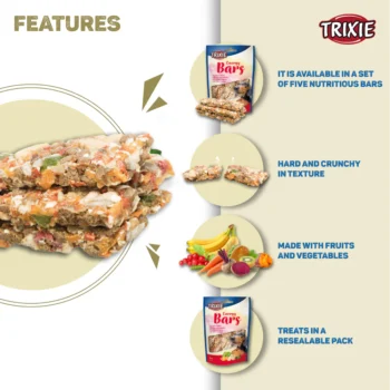 BAR2 - Trixie Energy Bars with Fruit and Vegetables for Dogs