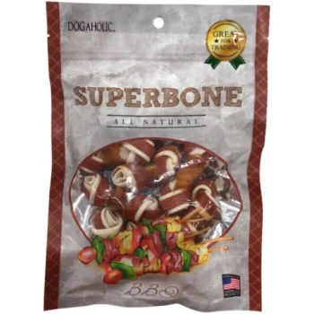 BBQKNOTTED - Superbone All Natural BBQ Dog Treats