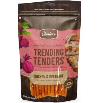 BEETROOT - Chester's Trending Tenders Treats for Dogs | Chicken & Beetroot