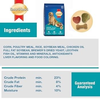 SH CL3 - SmartHeart Adult Dog Dry Food with Chicken and Liver Flavor