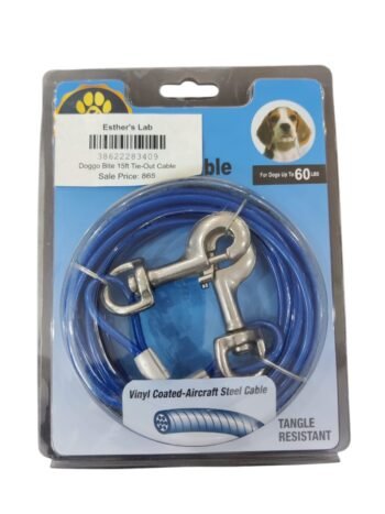 WhatsApp Image 2024 11 21 at 16.03.19 - Doggo Bite 15ft. Tie-Out Cable – Tangle Resistant Vinyl-Coated-Aircraft Steel Cable for Dogs at Esther's Lab