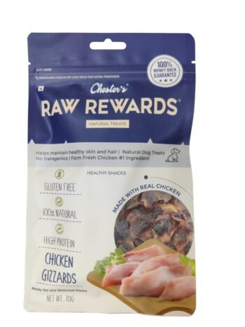 WhatsApp Image 2024 11 25 at 15.29.10 1 - Chester's Raw Rewards Chicken Gizzards Treat for Dogs