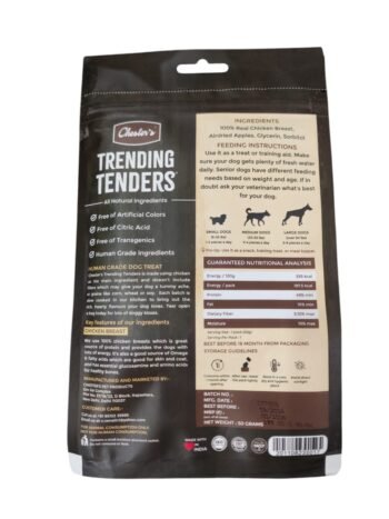 WhatsApp Image 2024 11 28 at 13.46.25 - Chester's Trending Tenders Treats for Dogs | Chicken & Apple