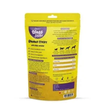 b2 - Chester's Wagg Sticks for Dogs - Banana Sticks with Real Chicken
