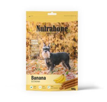 banana1 - Nutrabone Banana & Chicken Treat for Dogs
