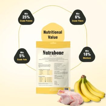 banana3 - Nutrabone Banana & Chicken Treat for Dogs