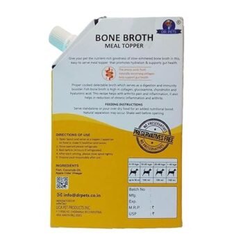 bb5 - Dr. Pet Bone Broth Meal Topper for Dogs and Cats | Fish Bone Broth
