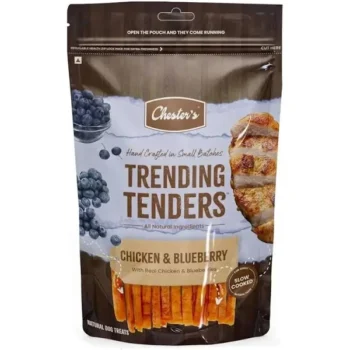 blue - Chester's Trending Tenders Treats for Dogs | Chicken & Blueberry