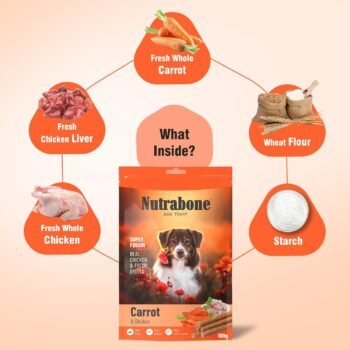 carrot2 - Nutrabone Carrot & Chicken Treat for Dogs