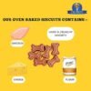 dr4 - Bistik Biscuits | Chicken Cheese by Dr. Pets - Crunchy & Nutritious Dog Treats