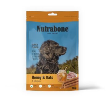 honey - Nutrabone Honey Oats & Chicken Treat for Dogs