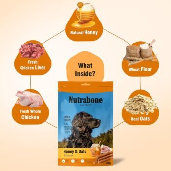 honey3 - Nutrabone Honey Oats & Chicken Treat for Dogs