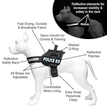 k9 - Doggo Bite K9 Harness for Dogs – Comfort, Durability, and Safety for Your Furry Friend