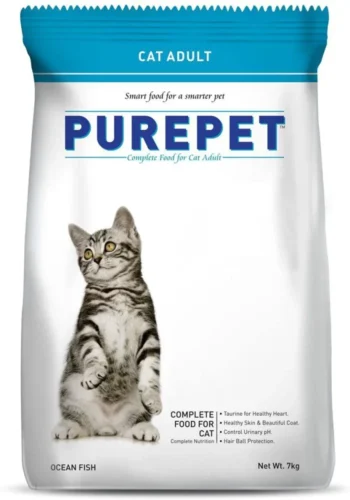 pp ocean - Purepet Cat Adult Ocean Fish Dry Food