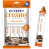 pprc - Purepet Creamy Lickable Treats For Cats | Real Chicken Flavour