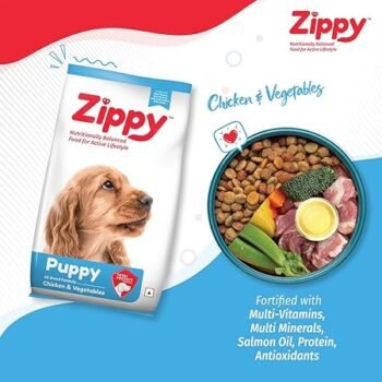 zippy puppy4 - Zippy Puppy All Breed Formula Chicken & Vegetable Dry Food