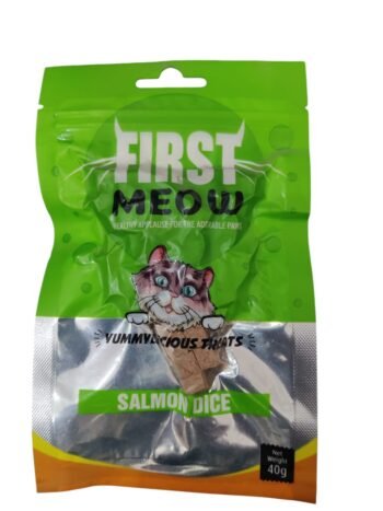 WhatsApp Image 2024 12 07 at 12.33.04 1 - First Meow Salmon Dice Treat for Cats