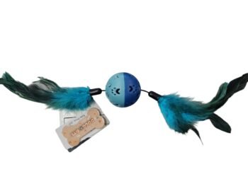 WhatsApp Image 2024 12 18 at 15.06.46 1 - Doggo Bite Feather Ball Toy For Cats