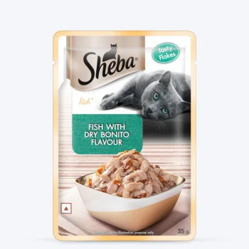 fishbonito - Sheba Fish With Dry Bonito Flavour Cat Wet Food - 35g