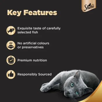 fishbonito3 - Sheba Fish With Dry Bonito Flavour Cat Wet Food - 35g