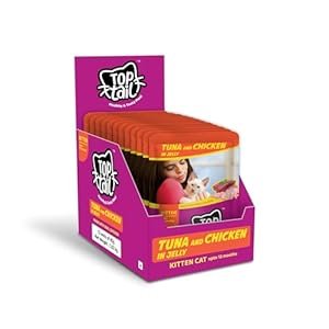 kt - Top Tail Kitten Cat Wet Food (Up to 12 Months) - 85g | Tuna and Chicken in Jelly