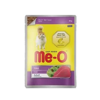 me otuna - Me-O Wet Cat Food – Tuna Flavour (80g x 12 Pouches)