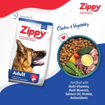 zippy adult4 - Zippy Adult Dog Food | Chicken & Vegetables Flavour