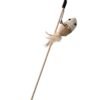 Interactive Cat Playing Rod with Fish and Bell