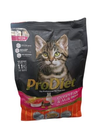 IMG 20250727 WA0019 - PRODIET Ocean Fish & Milk Dry Pet Food for Kitten – 1.1kg